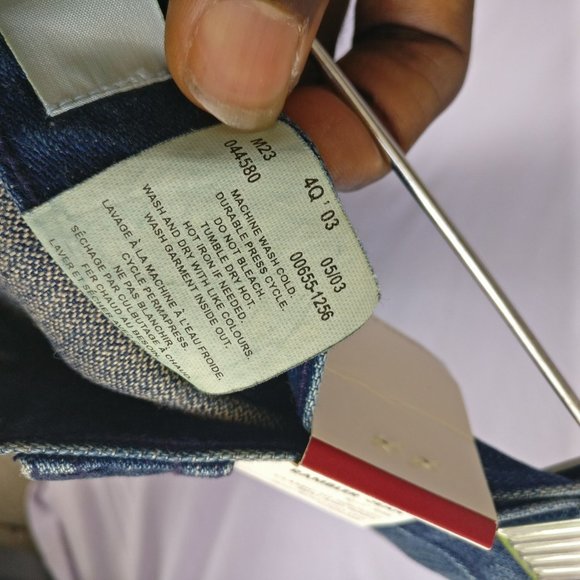 RaRe Levis Women Rambler Flared Bootcut Jeans w32 +MEASUREMENT Cargo snap Pocket - Picture 6 of 9